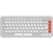 תמונה של מקלדת אלחוטית Logitech POP ICON - צבע Off-White