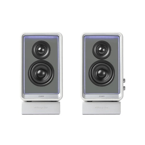 Picture of Edifier QR65 Active Monitor Speaker with 65W GaN Charger (White) EDF286005w.