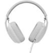 Picture of Logitech Zone Vibe 100 Wireless Headphones - Off-White color.