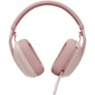 Изображение Беспроводные наушники Logitech Zone Vibe 100 - розовый цвет.