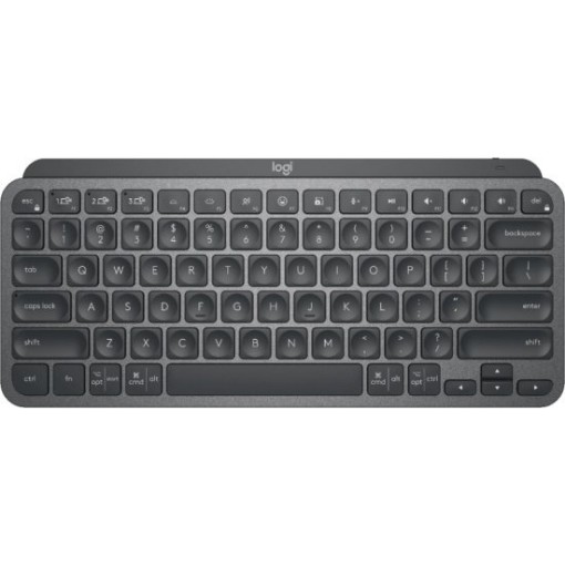 Изображение Мини беспроводная Bluetooth клавиатура Logitech MX Keys Mini - темно-серая.