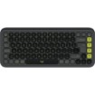 Picture of Logitech POP ICON Wireless Keyboard - Graphite color.
