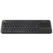 Picture of Logitech Touch K400 Plus Wireless Keyboard - Black Color.