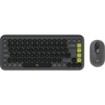 Picture of Logitech POP ICON Combo Wireless Keyboard and Mouse Set - Graphite Color.