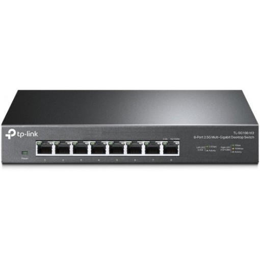 Picture of TP-Link 8-Port 2.5GBASE-T Multi-Gigabit Desktop Switch TL-SG108-M2 V1.