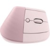 Picture of Logitech Lift Wireless Vertical Ergonomic Mouse - Rose color.