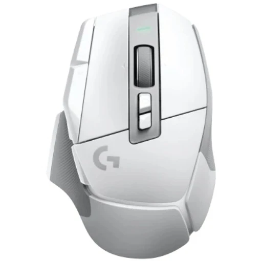 Picture of Logitech G502X Lightspeed Wireless Gaming Mouse - White color.