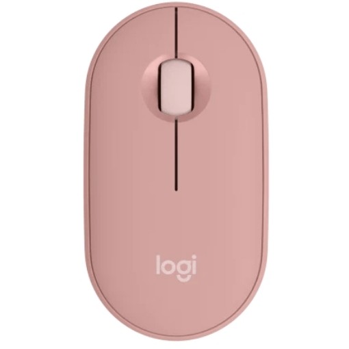 Picture of Logitech Pebble 2 M350s Wireless Mouse - Pink color.