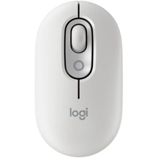 Изображение Беспроводная мышь Logitech POP Emoji - цвет Off-White.