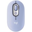 Picture of Logitech POP Emoji Wireless Mouse - Lilac color.