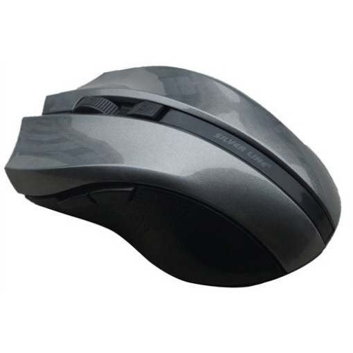 Изображение Беспроводная оптическая мышь Silver Line RF-317-GRY серого цвета.