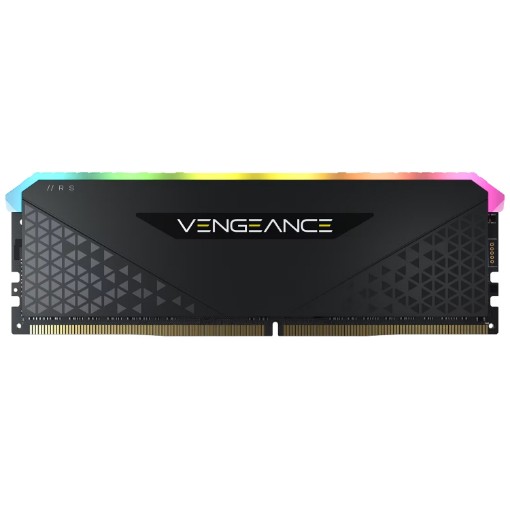 Изображение Оперативная память Corsair Vengeance RGB RS DDR4 16GB 3200 CL16 черного цвета CMG16GX4M1E3200C16-B.