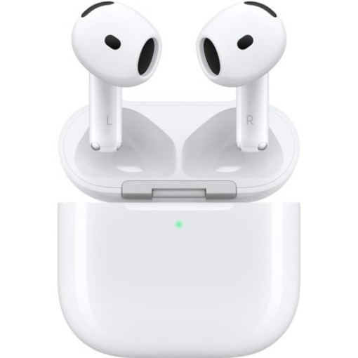 Изображение Беспроводные наушники Apple AirPods 4 с зарядным чехлом USB-C MXP63ZM/A.