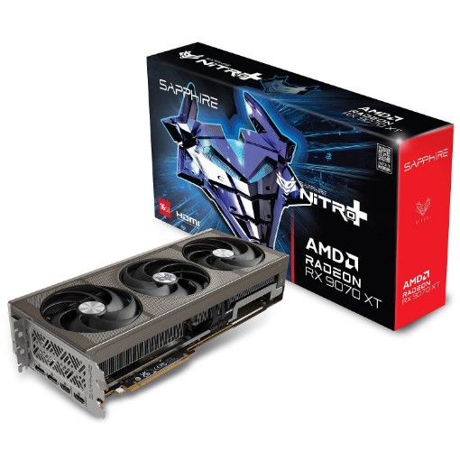 Изображение Видеокарта Sapphire NITRO+ RX 9070 XT GAMING OC 16GB 11348-01-20G.