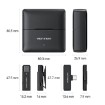 Изображение Беспроводной клип-on микрофон с USB-C приемником Vention 48KHz NCAB0.