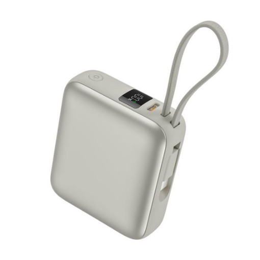 Vention 35W Portable Backup Battery USB (C+C) 10000mAh in Beige color