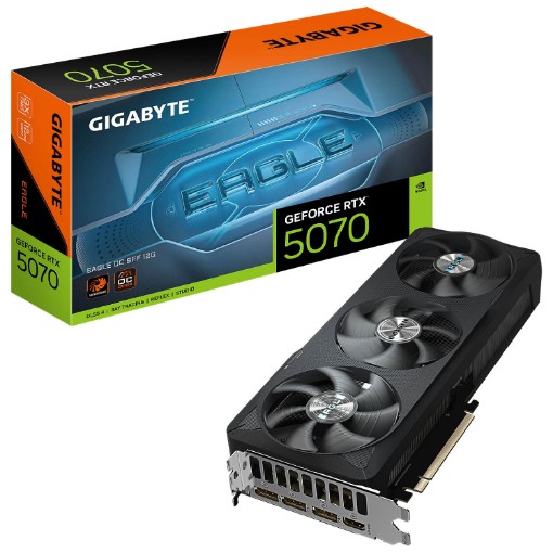 Изображение Видеокарта Gigabyte RTX 5070 EAGLE OC SFF 12G GV-N5070EAGLE OC-12GD.