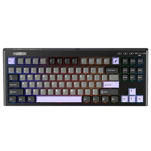 תמונה של 1St Player מקלדת גיימינג מכאנית 1StPlayer NEO87 Midnight Vilot NEO87-MV