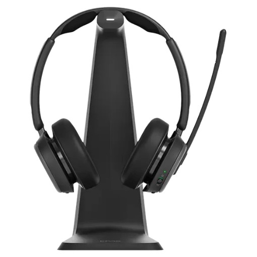 Изображение Беспроводные и проводные наушники LENOVO 1061T накладные черного цвета.