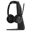 Изображение Беспроводные и проводные наушники LENOVO 1061T накладные черного цвета.