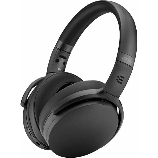 Изображение Беспроводные и проводные наушники LENOVO EPOS 361 с беспроводной и проводной системой.