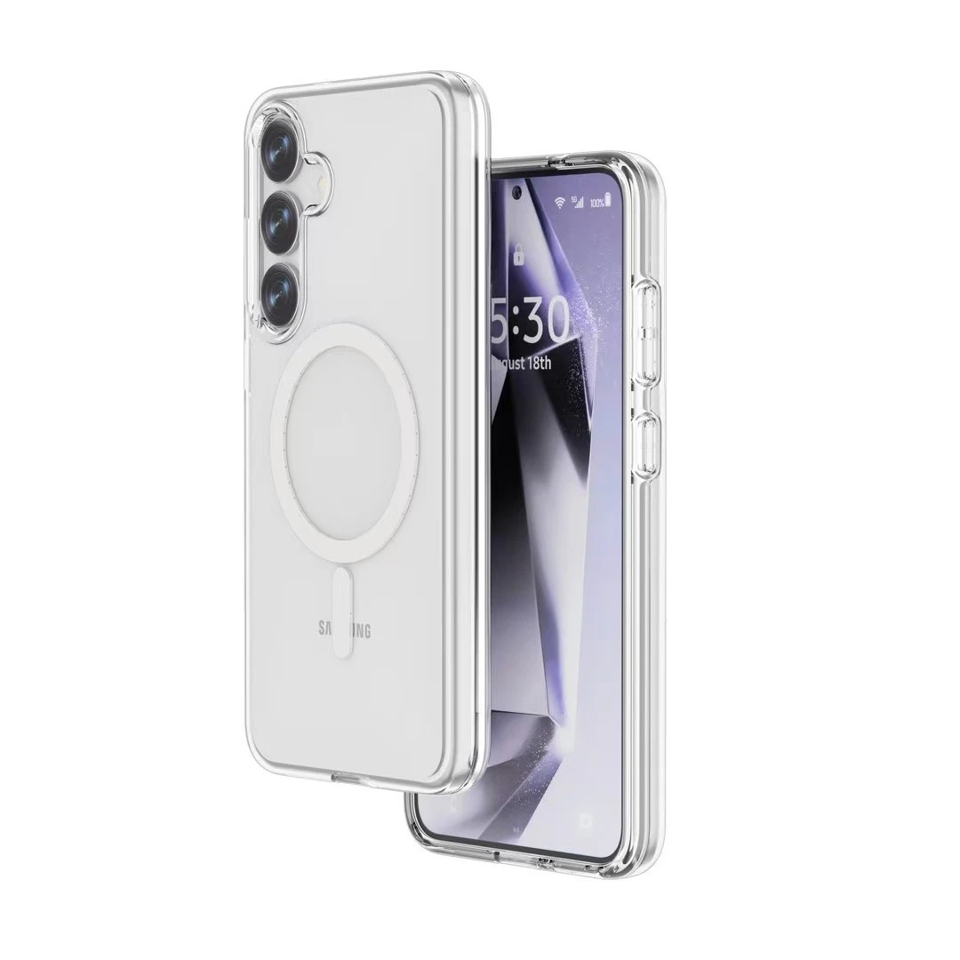 כיסוי לסמארטפון&nbsp;Crystal MagSafe for Galaxy S25 Ultra&nbsp;מבית&nbsp;Grip Case