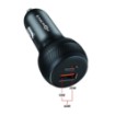 Изображение Зарядное устройство для автомобиля ENERGY 43W PD25W+QC18W черного цвета 7290119349616.