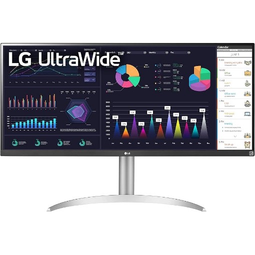 תמונה של מסך מחשב LG 34WN650-W בגודל “34 ברזולוציית FHD UltraWide IPS