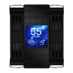 Изображение Кулер для процессора Coolleo P70 LCD BK черного цвета.
