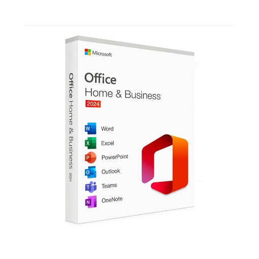 Picture of MICROSOFT Office Home and Business 2024 Color Online.