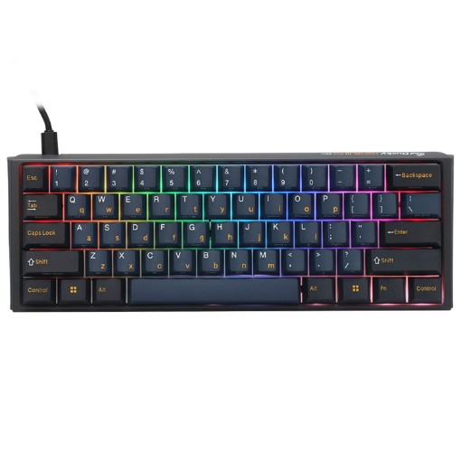 Изображение Механическая клавиатура Ducky One 3 Pro Mini Nazca черного цвета.