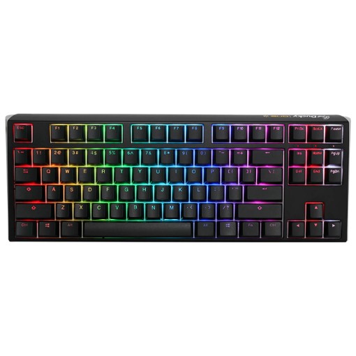 Изображение Механическая клавиатура Ducky One 3 RGB TKL черного цвета.