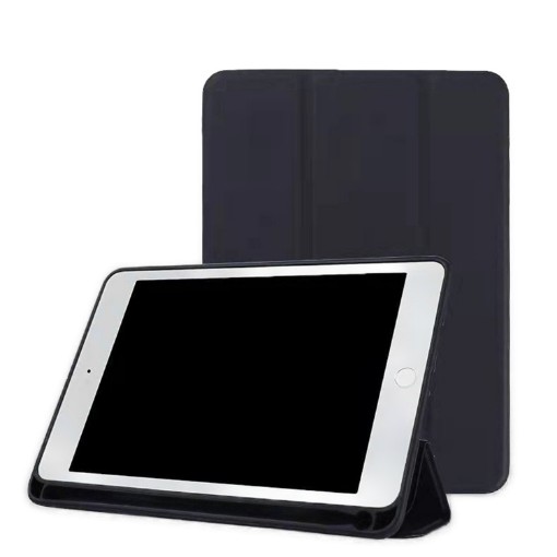 Изображение Чехол для планшета Galaxy Tab S8 Plus 12.4" от Pouchino черного цвета.