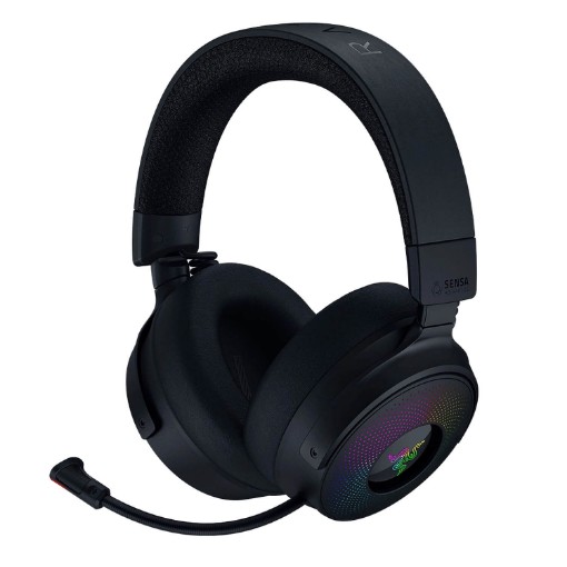 תמונה של אוזניות גיימינג אלחוטיות Razer Kraken V4 בצבע שחור