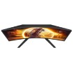 Изображение Игровой изогнутый монитор AGON AOC CQ32G4VE размером 32" с разрешением QHD и частотой обновления 180 Гц.