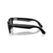 Picture of Ray-Ban Meta Wayfarer smart sunglasses model RW4006 in shiny black with G-15 Green lenses.