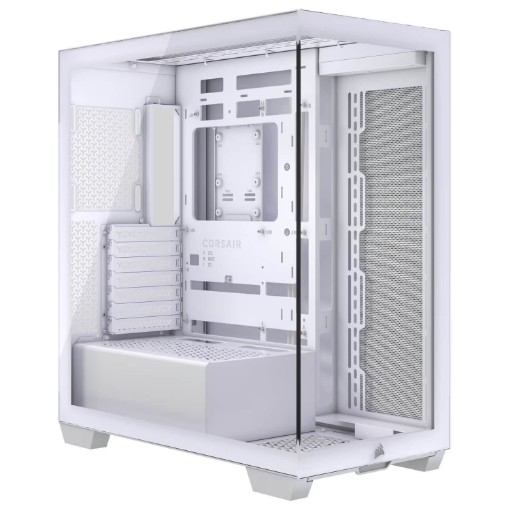 Изображение Корпус компьютера Corsair 3500X белого цвета.