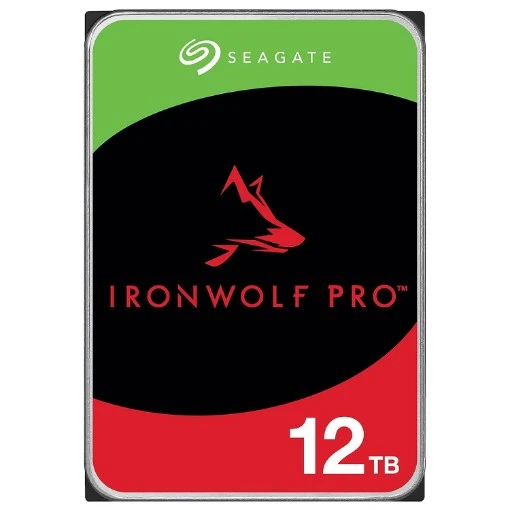 תמונה של כונן SSD Seagate IronWolf Pro 12TB 512MB 7200 SATA3 ST12000NT001