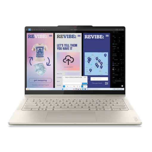 Изображение Ноутбук с сенсорным экраном Lenovo Yoga Slim 7 14ILL10 83JX004LIV - цвет Luna Grey.