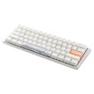 Изображение Механическая клавиатура Ducky One 3 Mini белого цвета с переключателями Cherry Silver Switch.