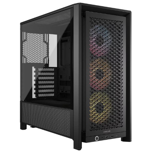 Изображение Корпус компьютера Corsair FRAME 4000D RS ARGB модульный черного цвета.