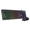 Picture of Genius Scorpion KM-GX6 Gaming Keyboard and Mouse Set in Black.