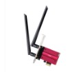 Изображение Беспроводной адаптер Cudy BE9300 Wi-Fi 7 PCI Express WE9300 черного цвета.