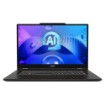 Изображение Ноутбук MSI VenturePro 17 AI Ultra 7 155H RTX3050 серого цвета.
