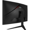 תמונה של מסך מחשב גיימינג קעור MAG C32R240K בצבע שחור RGB