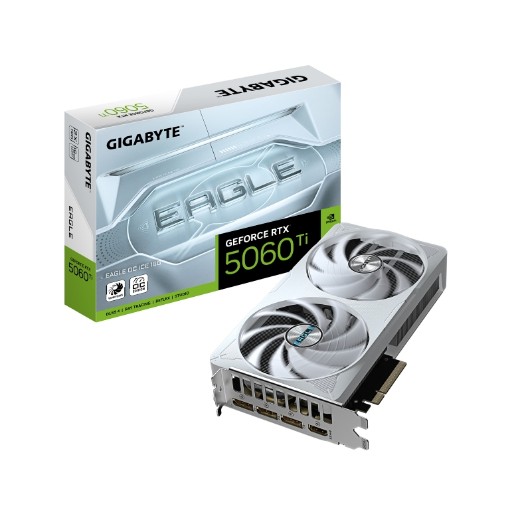 Изображение Видеокарта Gigabyte RTX 5060 Ti GV-N506TEAGLEOC ICE-16GD.