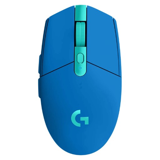 Изображение Беспроводная игровая мышь Logitech G304 Lightspeed синего цвета.