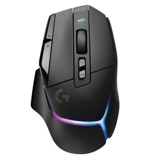 Изображение Беспроводная игровая мышь Logitech G502 X Plus Lightspeed RGB черного цвета.