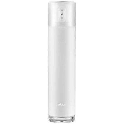 Изображение Умная щетка для очищения лица InFace 4-в-1 Thermal Aqua Peel CF-07E с гидротерапевтическим массажем белого цвета.