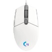 תמונה של עכבר גיימינג Logitech G203 Lightsync RGB בצבע לבן